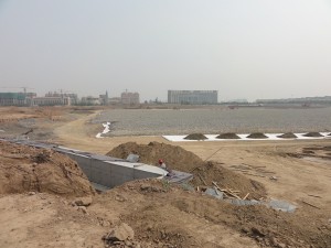 人工景觀(guān)湖防滲